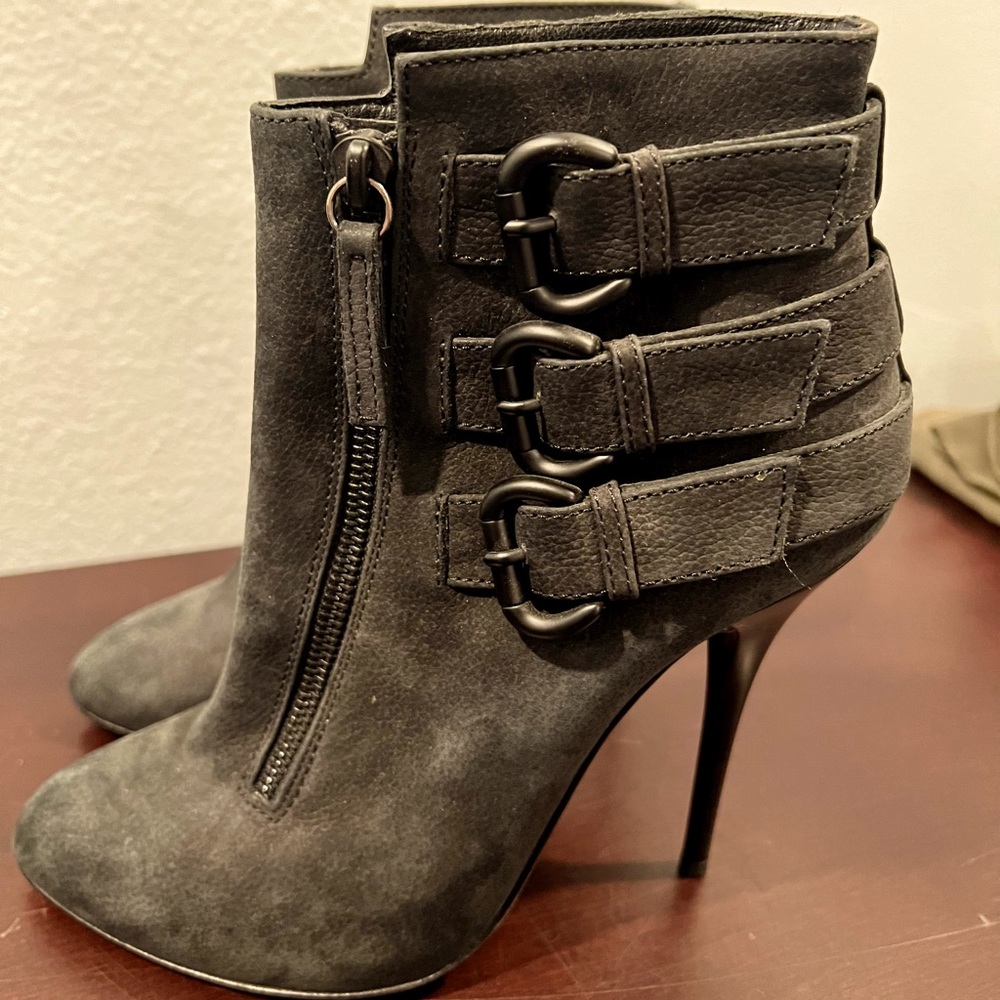 Designer ankle boots